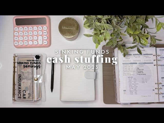  May Sinking Fund Cash Stuffing | Sinking Funds | Cash Budget System