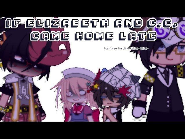 If Elizabeth and C.C. Came Home Late | skit | Afton Kids | FNaF AU | Gacha Club