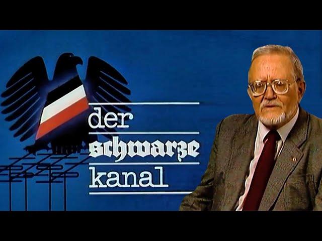 Der Schwarze Kanal - Letzte Sendung mit Karl-Eduard von Schnitzler vom 30. Oktober 1989