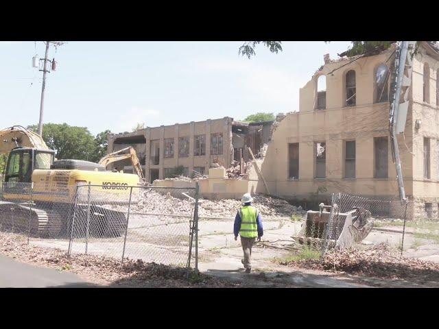 Rockford's Church School demolished after almost 130 years