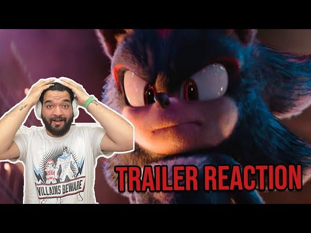 Sonic The Hedgehog 3 trailer reaction! Shadow is HERE!