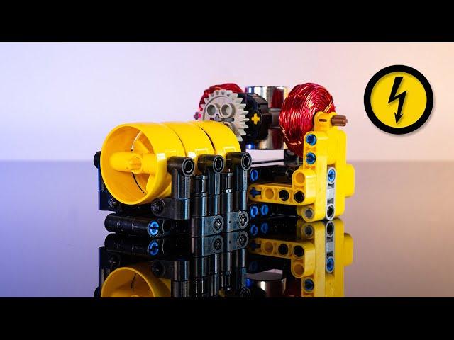 Making the SMALLEST Lego Vacuum Turbine Generator