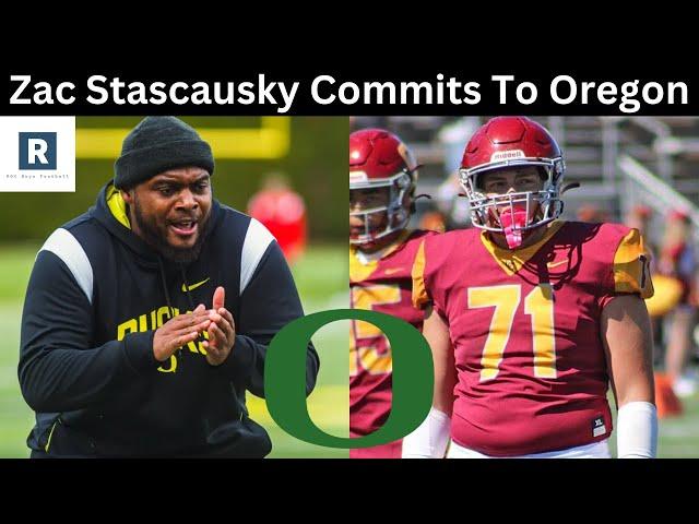 Zac Stascausky Commits To Oregon | Oregon Ducks Recruiting News