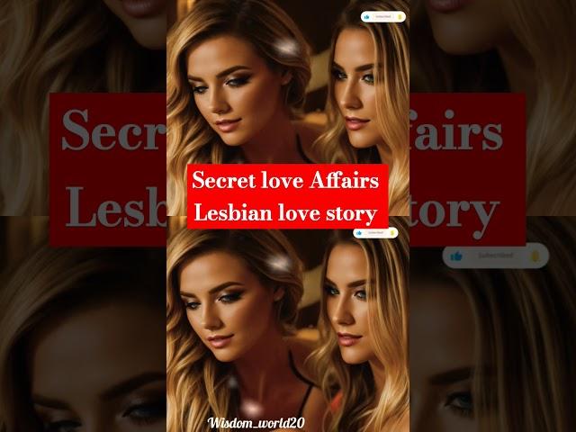 ️ Secret Love Affair Lesbian love Story|Lgbt Soul Stories #shorts