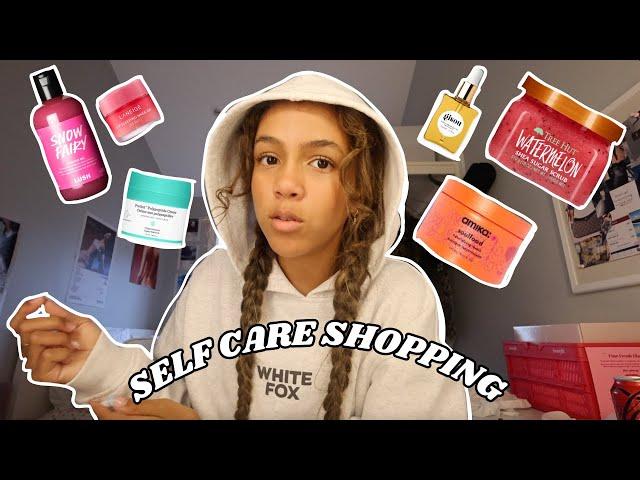 SELF CARE SHOPPING + HAUL |  i spent 100,000 dollars (not clickbait)