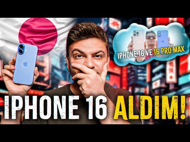 JAPONYADAN IPHONE 16 ALDIM!