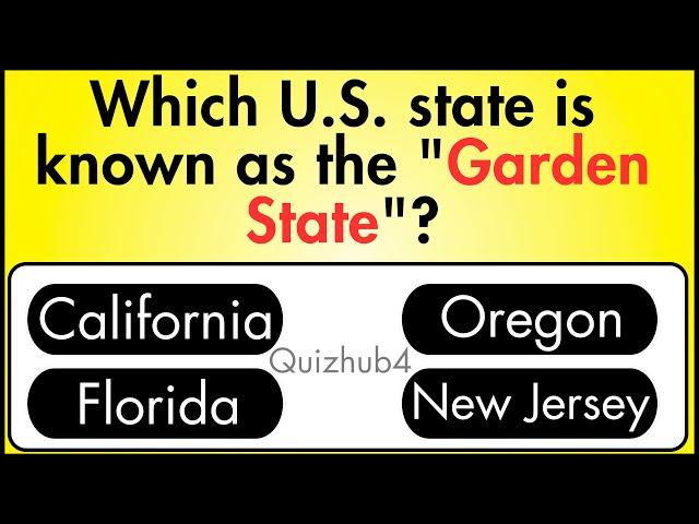 How Well Do You Know America? | 51 Questions Challenge | The U.S. Trivia Quiz for History Buff