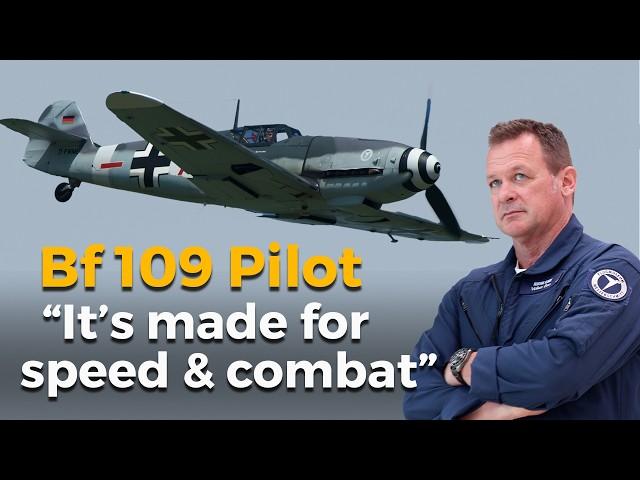 Bf 109 Pilot Talks About Flying the Messerschmitt !