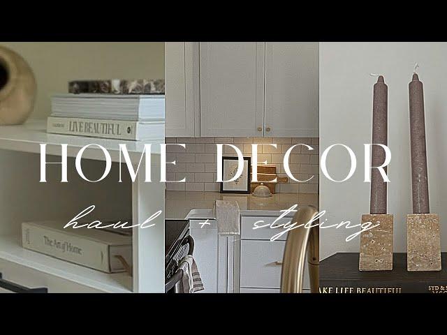 NEW HOME DECOR HAUL || AMAZON, HOMEGOODS, HOBBY LOBBY || 2024 AFFORDABLE HOME FINDS