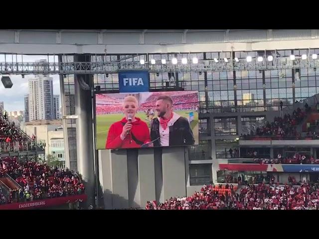 Emotivo (Contigo Perú) en el Mundial de Rusia 2018 - Zambo Cavero