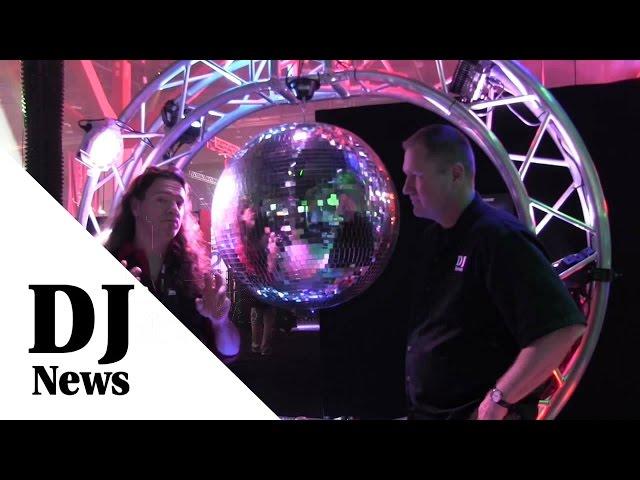 #XstaticPro Lighting Mirror Ball Options from #LDI2014: By John Young of the Disc Jockey News