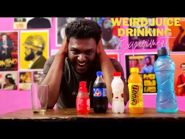 Wired Juice Drinking Experiment |Pradeep vasanth| Maanik vasanth| PK Speaks