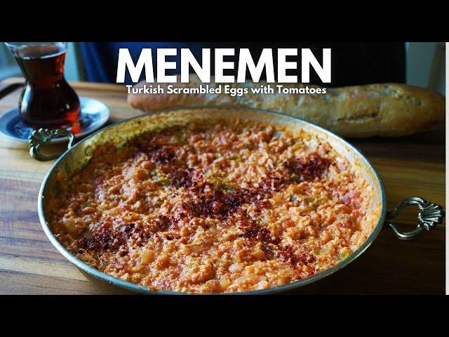 AUTHENTIC Turkish MENEMEN: The Ultimate Eggs & Tomatoes Breakfast!