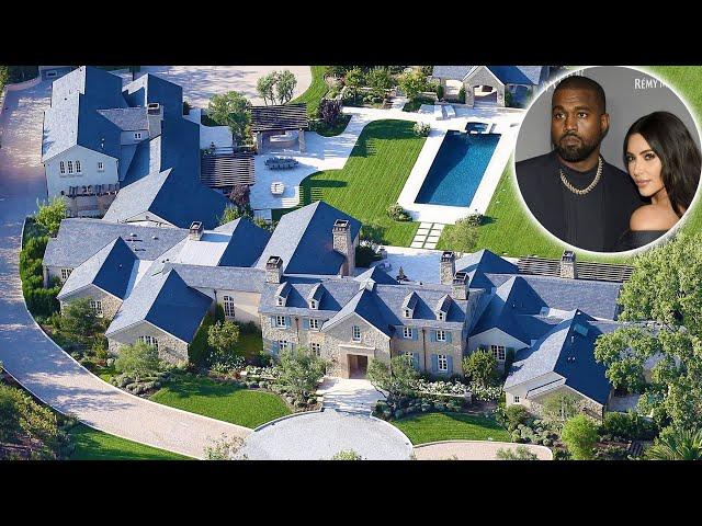 Inside Kim and Kanye West's $60 Million Mega Mansion