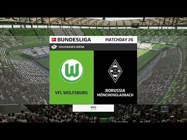   VfL Wolfsburg vs Borussia Monchengladbach    | Bundesliga (04/07/2024) | PES 2024