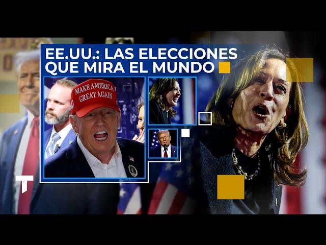 EE.UU. DECIDE SU PRÓXIMO GOBIERNO: DONALD TRUMP VS KAMALA HARRIS | TELENOCHE del 05/11/24