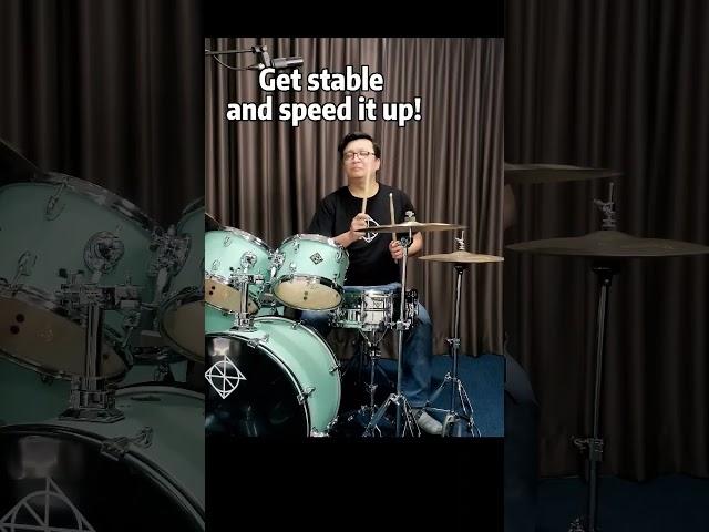 how to play basic groove in 20 second (Drum edition) #dixondrums #playdixon #poloyapdrummer #鼓手波