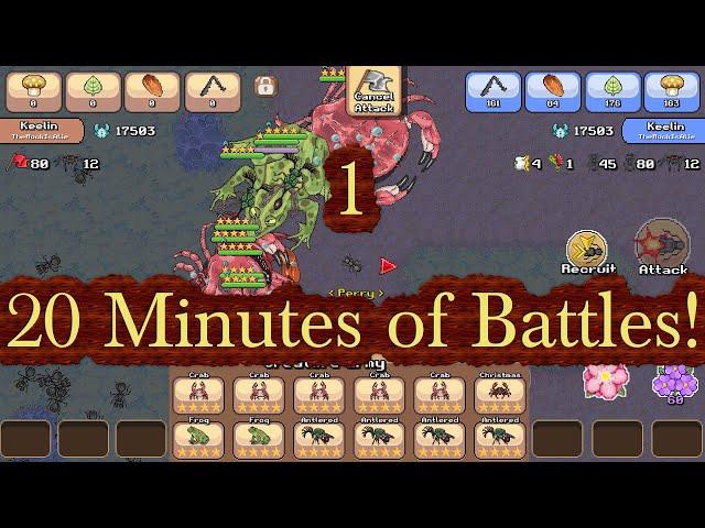 Pocket Ants: 20 Minutes of Battles! (1)