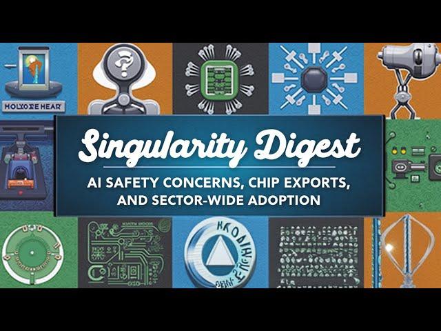 Singularity Digest #11   AI Safety Concerns, Chip Exports, and Sector Wide Adoption