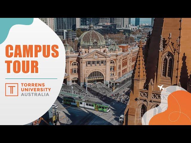 CAMPUS TOUR - TORRENS UNIVERSITY!