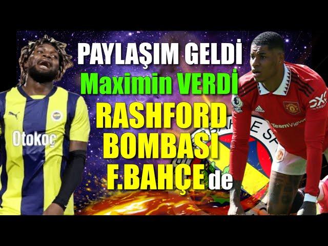 Marcus Rashford kattı Allan Saint Maximin verdi! F.Bahçe'ye Süper Transfer..