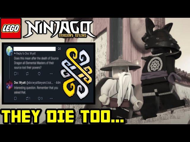 When a Source Dragon Dies...  Ninjago Dragons Rising News and Theories!