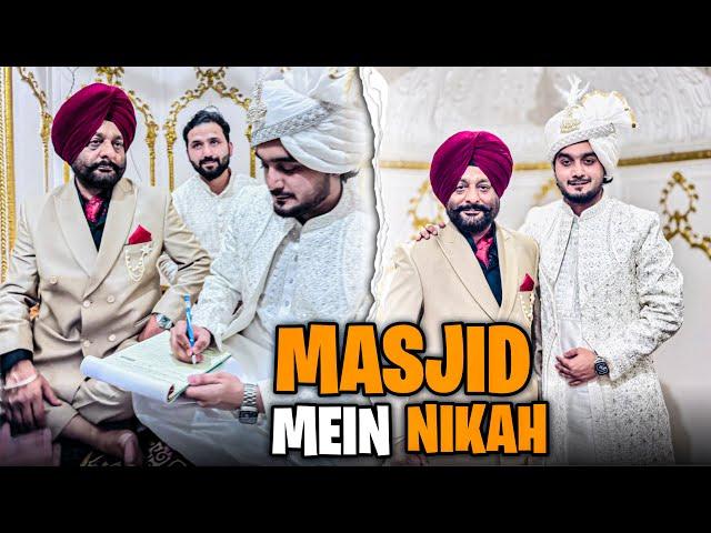 Yazdan Ka Nikah | Nikah in Masjid | Moti Masjid, Rampur