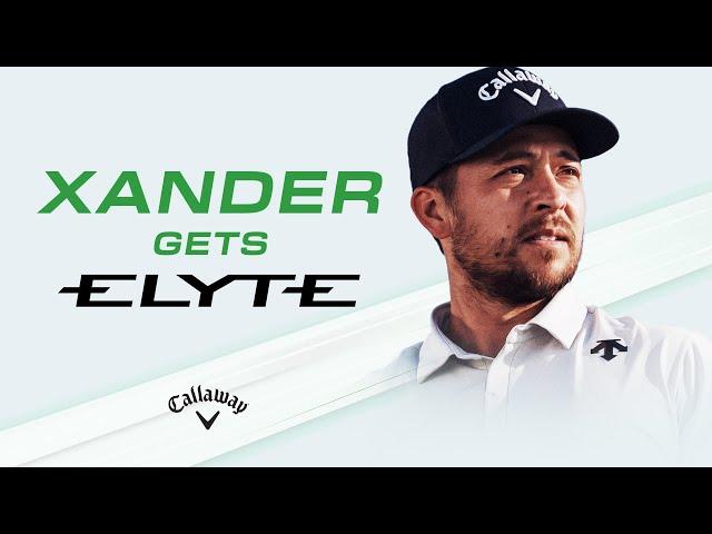 Xander Schauffele gets ELYTE