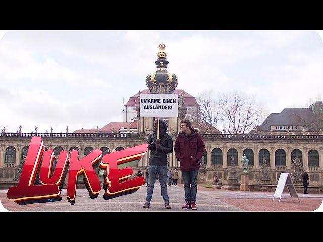 Luke und Dave bei Pegida - LUKE! Die Woche und ich