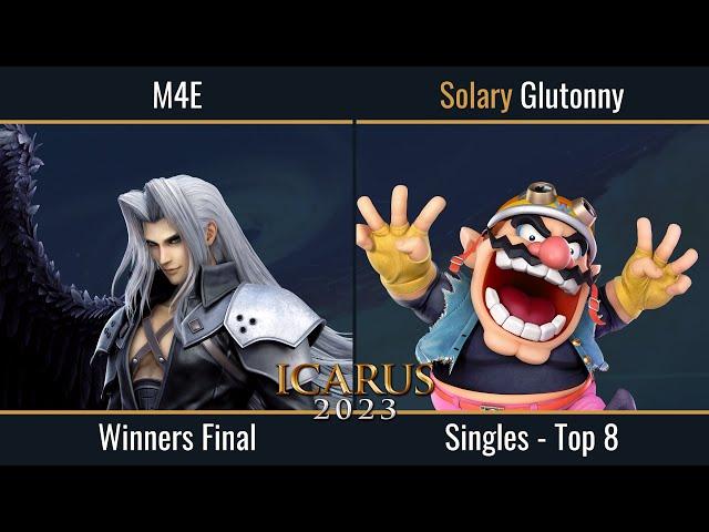 ICARUS 2023 - Glutonny (Wario) vs M4E (Sephiroth) - Winners Final