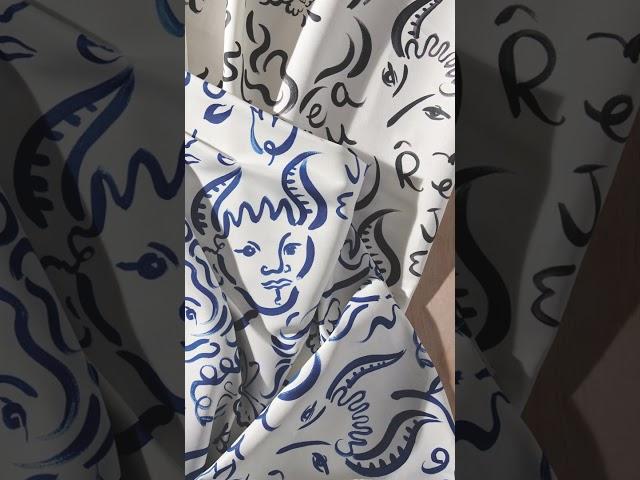 Experience Clarence House's Berard Pattern In Motion