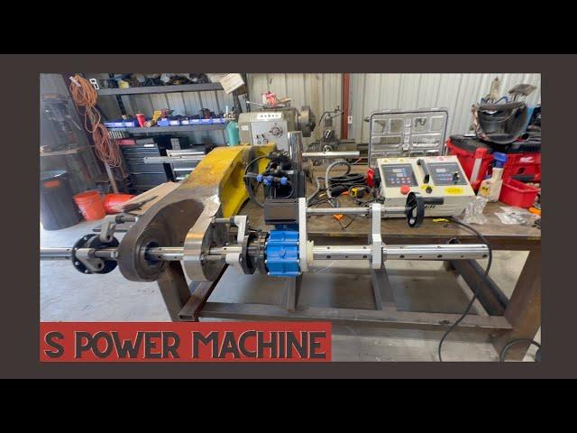 S Power line boring machine: use and review / Kobelco loader arm part 2