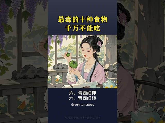 千萬不能吃的最毒10種食物 #養生 #養生之道 #養生知識 #養生達人 #道家养生 #健康 #健康養生 #健康飲食 #養生保健 #保健 #health #healthy #漲知識 #中式養生 #中醫
