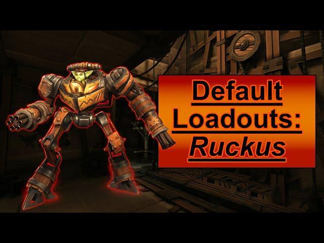 Paladins Default Loadouts | Ruckus Gameplay