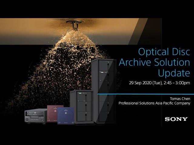 Optical Disc Archive Solution Update