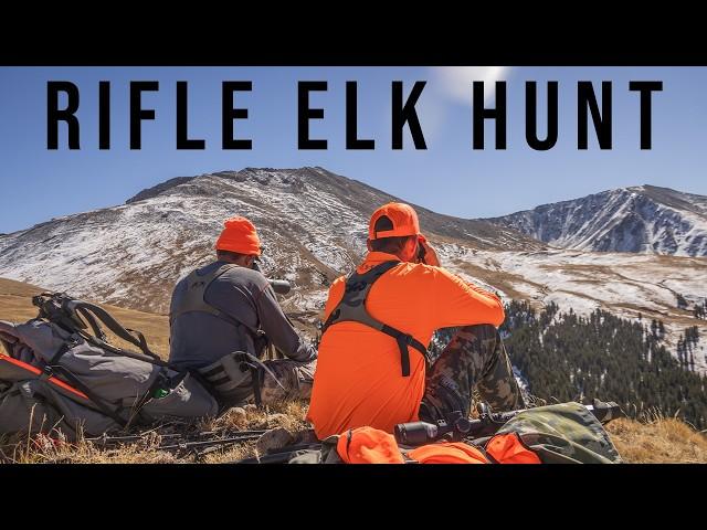 DIY Public Land Rifle Elk Hunt SUCCESS | Big Bull Down!