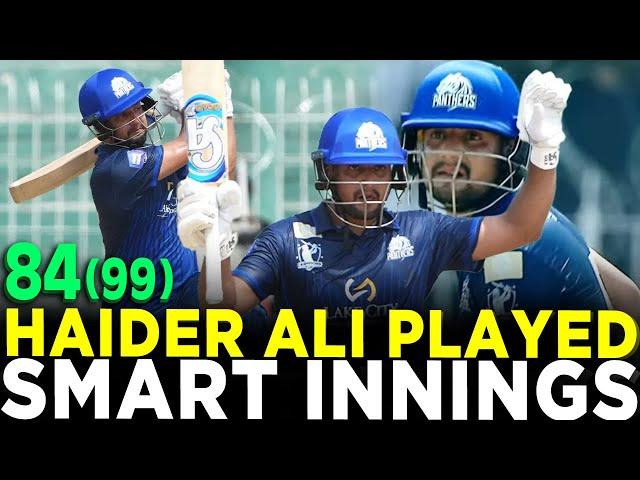 Haider Ali Classy Innings | Lions vs Panthers | Match 5 | Bahria Town Champions Cup 2024 | M9A1K