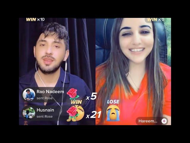 Mr patlo vs hareem shah TikTok live stream