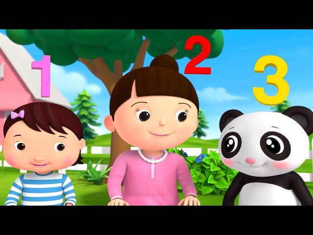 Spokojne liczenie |  Little Baby Bum po polsku ⭐ Piosenki i bajki dla dzieci