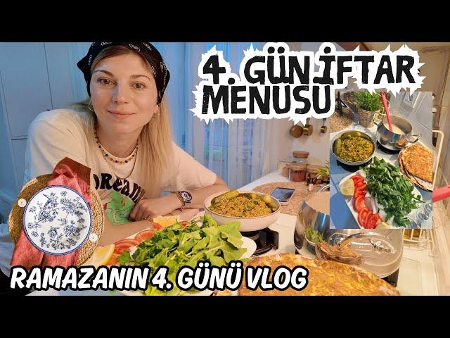 4.Gün İftar Menüsü | Ramazanın 4.Günü Vlog | Günün Menüsü | LCW home ramazan serisi  mavi tabaklarım