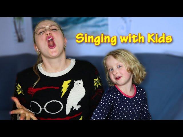 Singing Disney Songs With Little Girls! Becca Beach