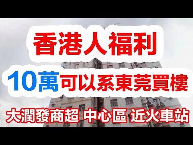 大灣區東莞樟木頭二手樓撿漏10幾萬就可以買大潤髮商區