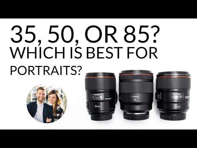 35mm, 50mm, or 85mm Which is the Best Lens for Portraits?