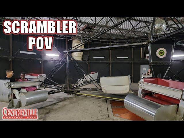 Scrambler POV (4K 60FPS), Centreville Amusement Park Indoor Scrambler | Non-Copyright