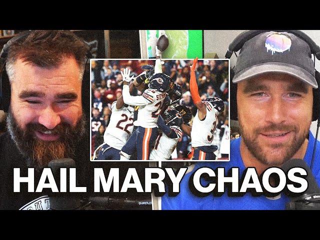 Travis and Jason explain exactly what went wrong on "Play of the Year" Hail Mary