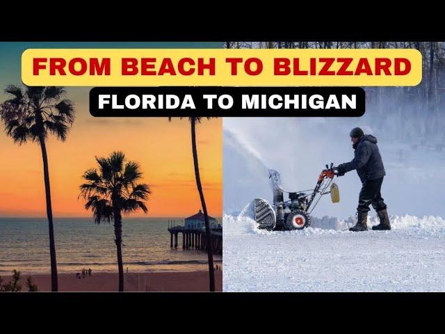 Trading Gulf Coast Sunshine For Michigan Snow (Temporarily!!!)