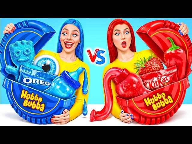 Défi De Couleur Rouge vs Bleu | Situations Amusantes par Multi DO Challenge