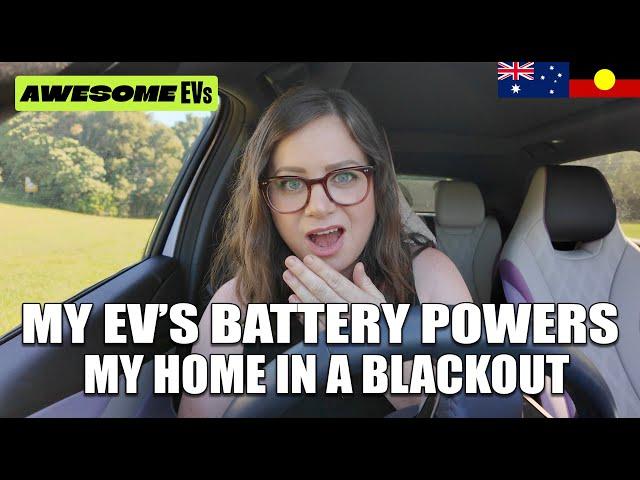 My EV Powered My Home During a Blackout! BYD V2L Australia