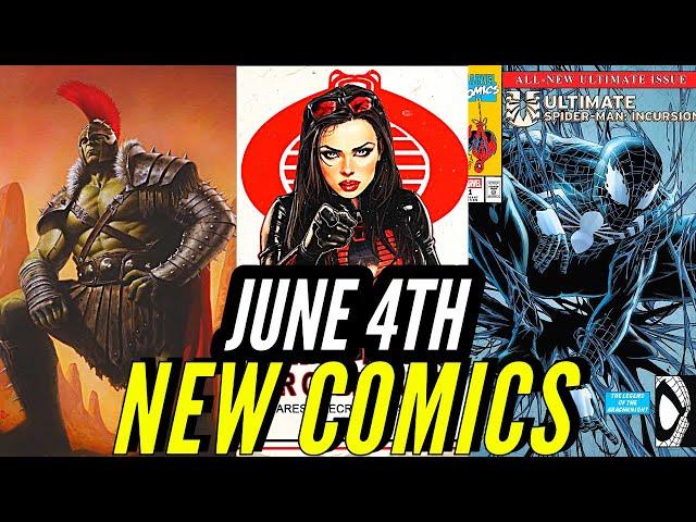 NEW COMIC BOOKS RELEASING JUNE 4TH 2025 DC  MARVEL COMICS PREVIEWS COMING OUT THIS WEEK #comics
