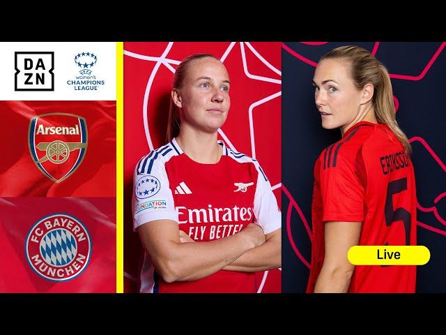 Arsenal vs. Bayern Munich | UEFA Women’s Champions League 2024-25 Matchday 6 Pre-match Show